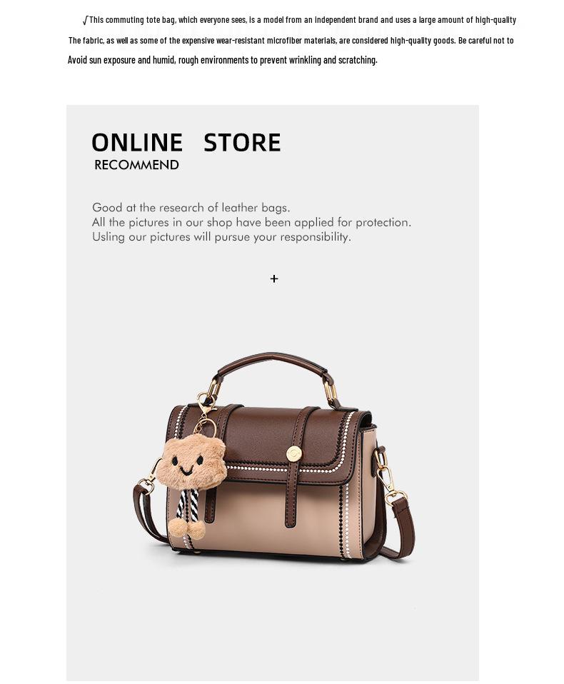 Summer 2026 Women's Fashion Single Shoulder Crossbody Bag - High-End Handheld Cambridge Style