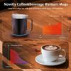 Intelligent Self-Heating Coffee Mug with Lid Thermal Coffee Mug Auto Heat Coffee Mug  Travel