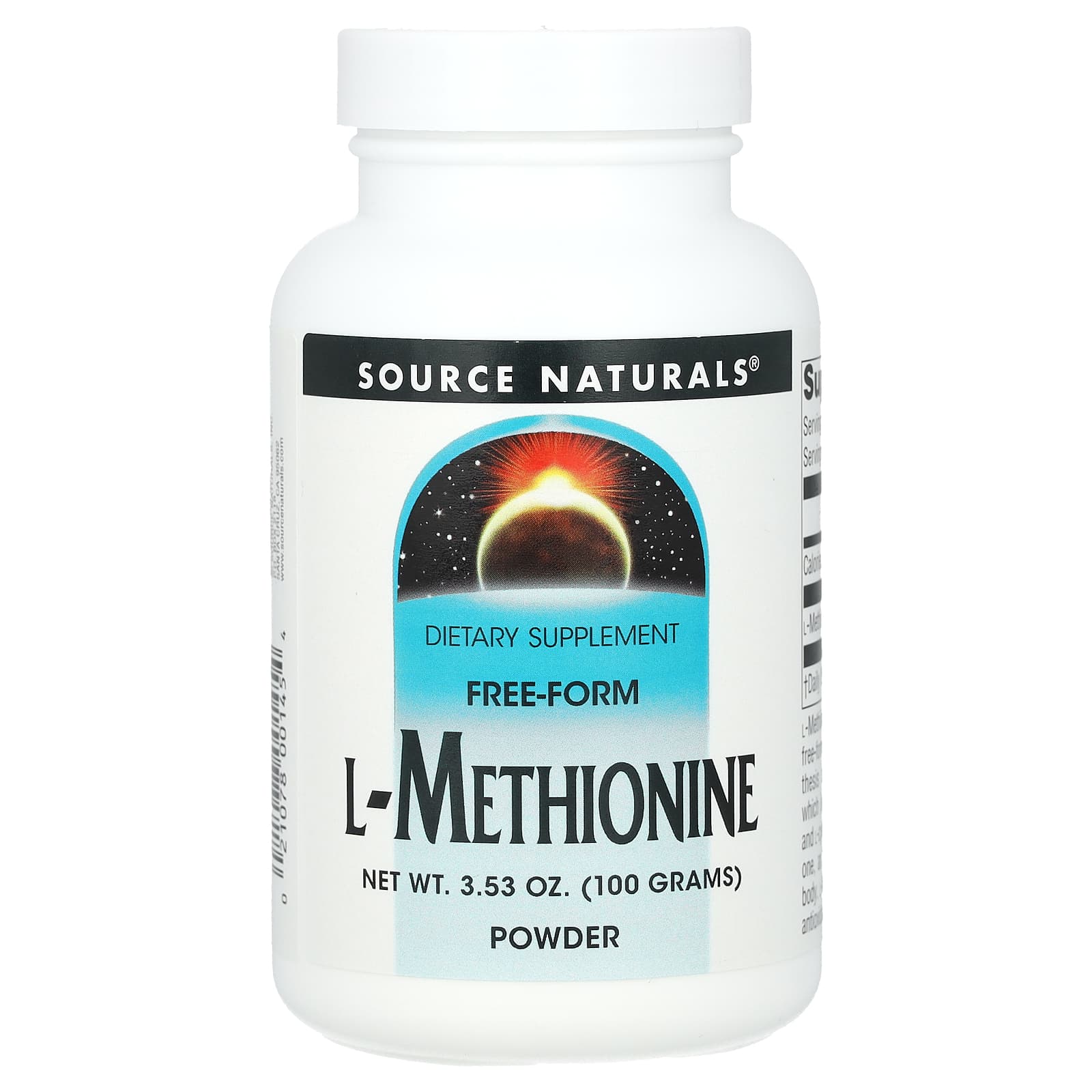 

L-Methionine, 3.53 oz (100 g)