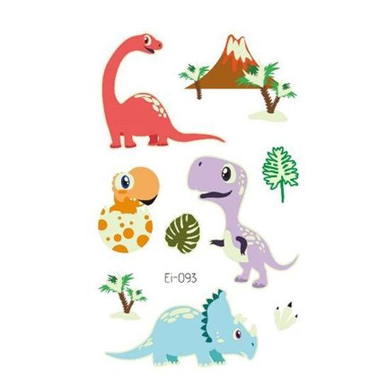 Luminous Tattoo Stickers Temporary Fake Tattoos Kid Glow Paste On Face Arm Leg for Children Body Art Mermaid Dinosaur Sticke