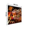 Glass protective plate for the stove 50x52 Grill