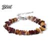 Durable Bracelet Women Irregular Beads Decor Adjustable Length Non-fading Wrist