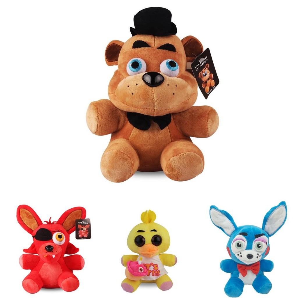 Fnaf Five Nights At Freddy's Friends Plush Toy Soft Gift 18/25cm Yellow Brown Purple Blue Red White