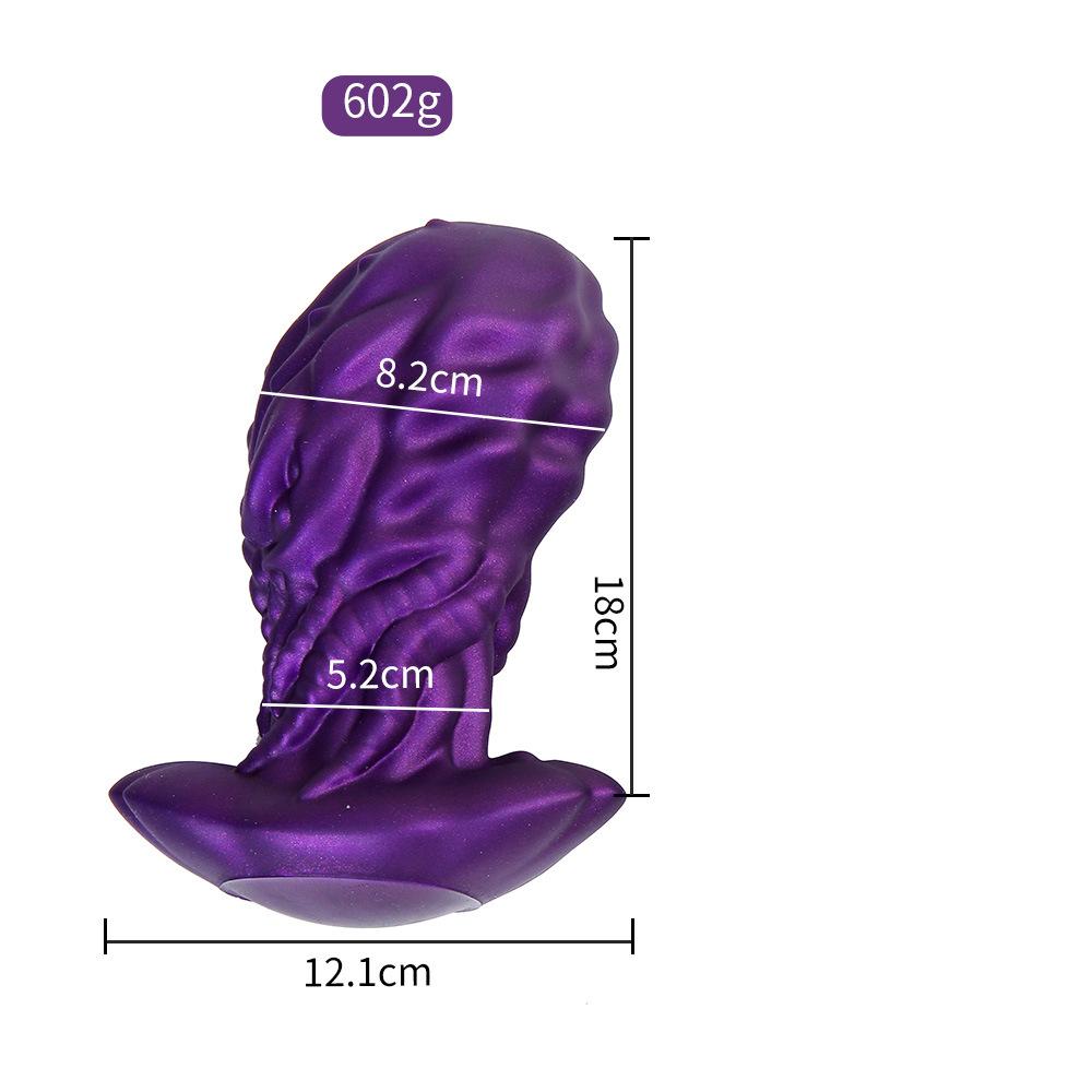 New Purple Octopus Anal Plug For Men And Women  Vaginal Plug   Silicone Anal Expansion Device  Sex Toy