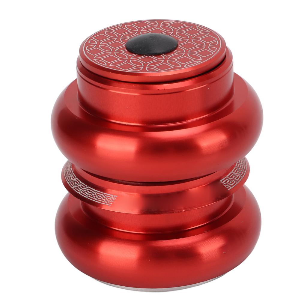 Viaron 34mm Bike Headset Double Bearings Bicycle Front Fork Stem Headset for Mountain Road BikeRed
