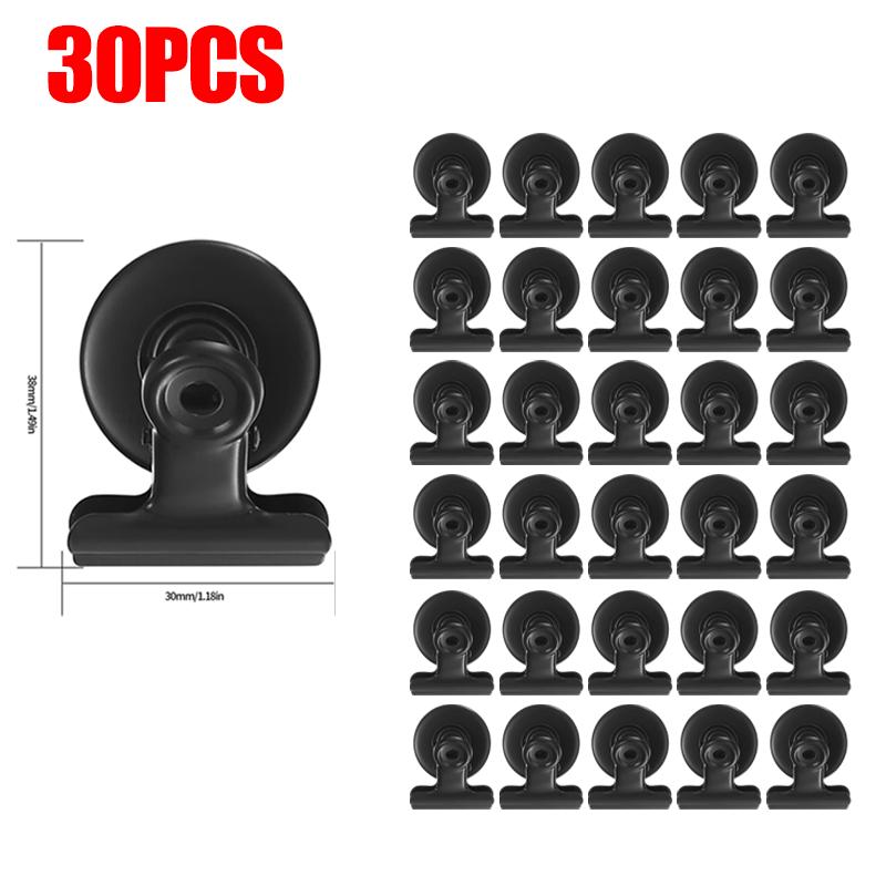 Magnet Clips Heavy Duty Sticky Pads Strong Refrigerator Magnetic Clips for Whiteboard Photo Office Locker Displays Magnets Clip