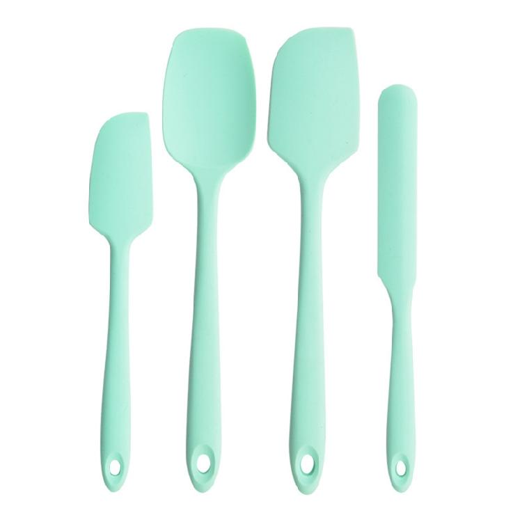 4-piece Silicone Spatula Set Baking Gadgets Cake Cream Spatula Silicone Material