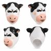 Halloween Funny Cow Mask Cosplay Party Creative Latex Costume Prop