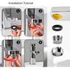 Simple Installation Water Saving Faucet Attachment Set Efficient Sink Faucet Aerator Practical Water Saving Solution