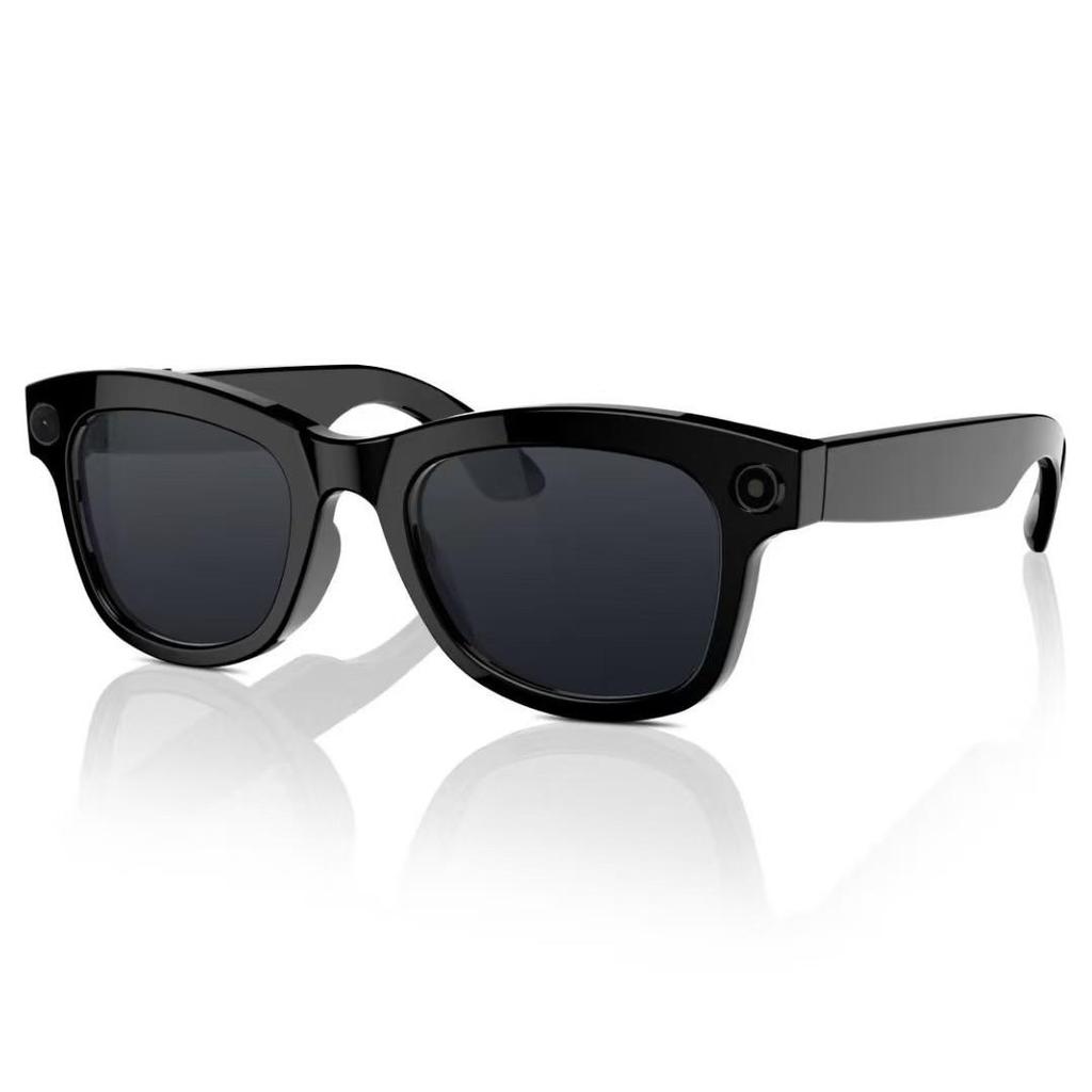 AI Smart Glasses: 800W Pixel, Object Recognition, Real-time Translation, HD Camera for Photo & Video Recording