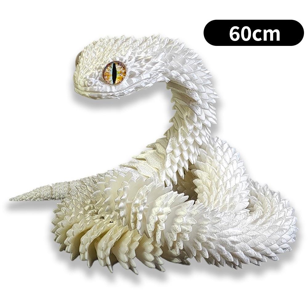 Movable Joint Snake Fidget Toy PLA Simulation Snake New Desktop Ornament Kids Play