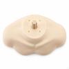 Practice Head Base SkinTonedToned Hairdressing Stand Mounting Post Mannequin Shoulder