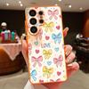 Colorful Bowknot Magnetic Phone Case For Samsung Galaxy S26 S25 Ultra S24 S23 FE A57 A17 A56 A37 A16 A35 A55 A15 A36 Back Cover