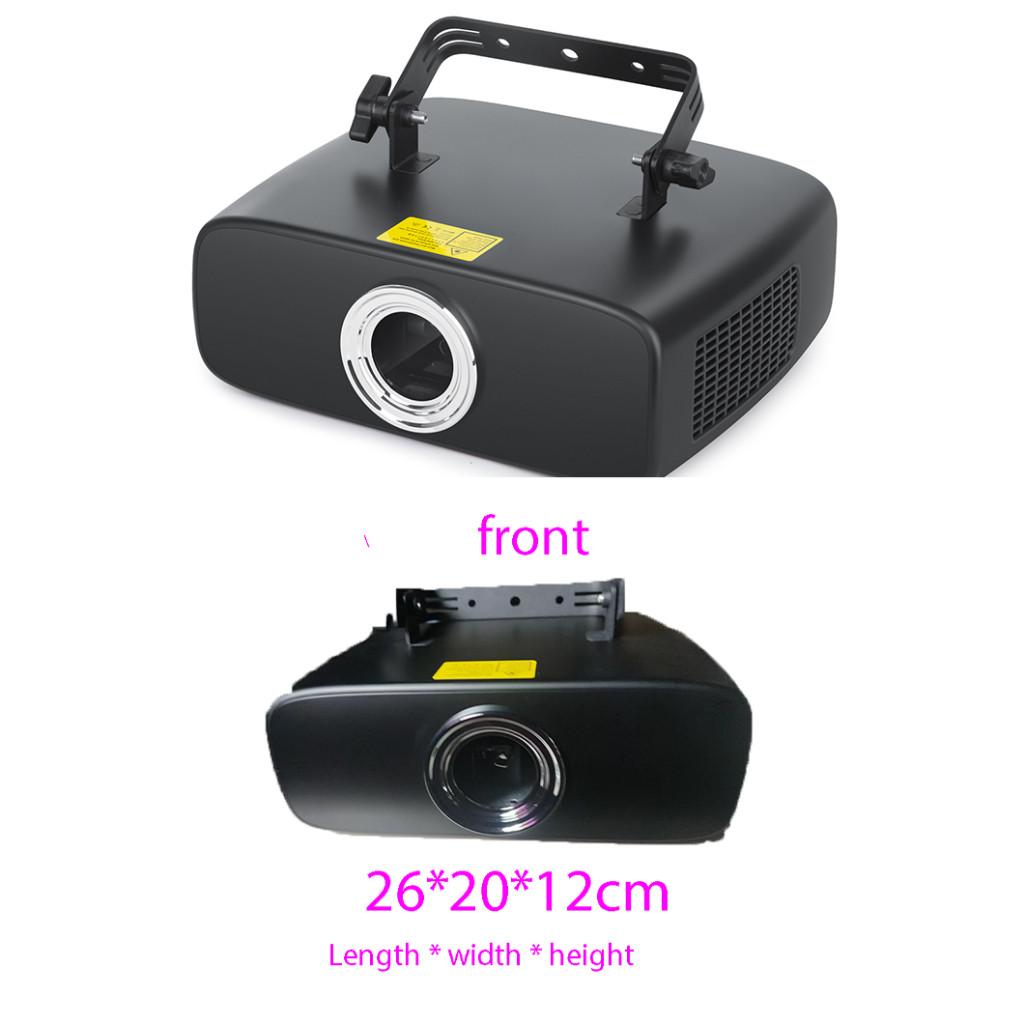 Disco Laser Projector Disco Voice Control+DMX DJ Stage Light Full Color Animation Laser Party Laser Light