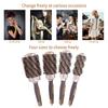 Anti Static Nano Technology Ceramic Ionic Hair Styling Comb with Retractable Separating Pin