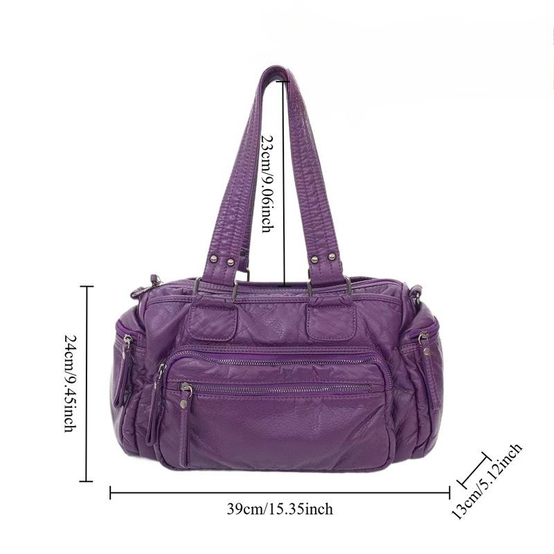 Ladies Y2K Millennium Spice Girls Tote Bag Multi Pocket Street Vintage Shoulder Crossbody Bag