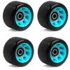 Double Row Roller Skate Wheel Set Roller Skate Accessories Quads Skate Replacement Wheel Skateboard Wheel with Bearings