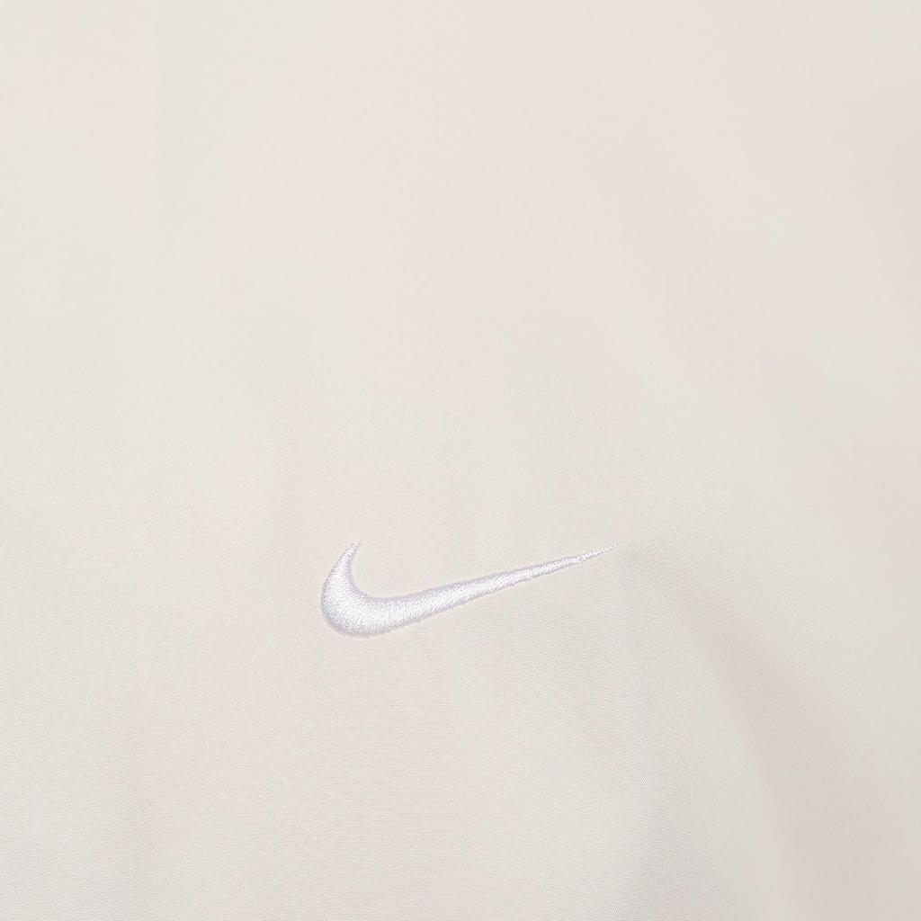 Nike Sportswear Classic Woven Solid Color Hooded Zip Long Sleeve Jacket Women Jackets Light-Color FV6298-104