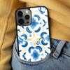 Portuguese Tiles Soft Phone Case for iPhone 17 Air 16e Pro max 15 Pro 13 14 Plus 11 12 MagSafe Magnetic Coque