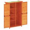 Vidaxl Garden Tool Shed, Brown, 83X57X140 Cm, Pine