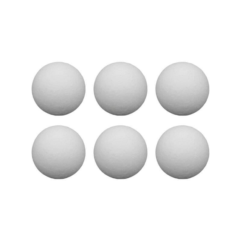 

6pcs Multicolor Foosball Balls Table Soccer Adult Football Balls Foosball Game for Adults Kids белый