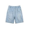 MLB Logo Printed Shorts Unisex Shorts Blue 31DPU1131-50U