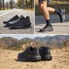 Anta Textile, Rubber Low Top Running Shoes Men's Carbon Gray Black 112615502A-2