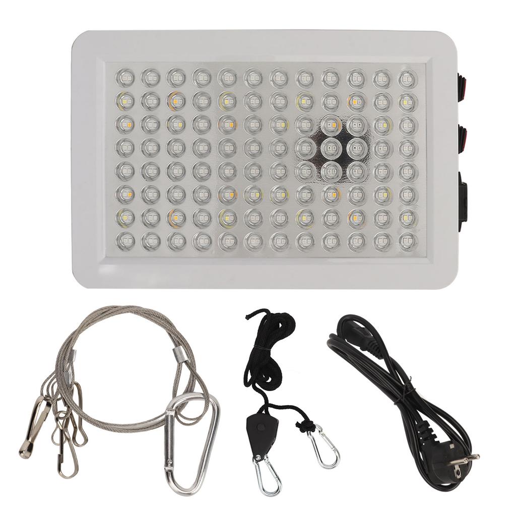 2 Anahtar Modlu LED Büyüme Lambası Tam Spektrum 1071lm Asılı Isı Dağılımlı Bitki Lambası Sera İçin AC100‑277V