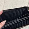 Used SAINT LAURENT PARIS YSL Round Zipper Long Wallet Black