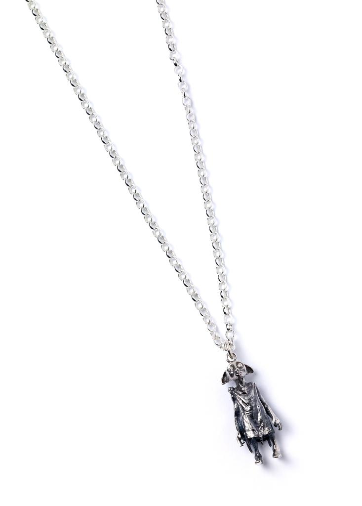 Harry Potter sterling silver Dobby the house Elf charm Necklace