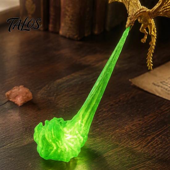 Unique Gift for Fantasy Fans 3D Printed Fire-Breathing Dragon Shelf Decor, Flying Nook Bookshelf Light, Black Design Mythology Theme Room Decor