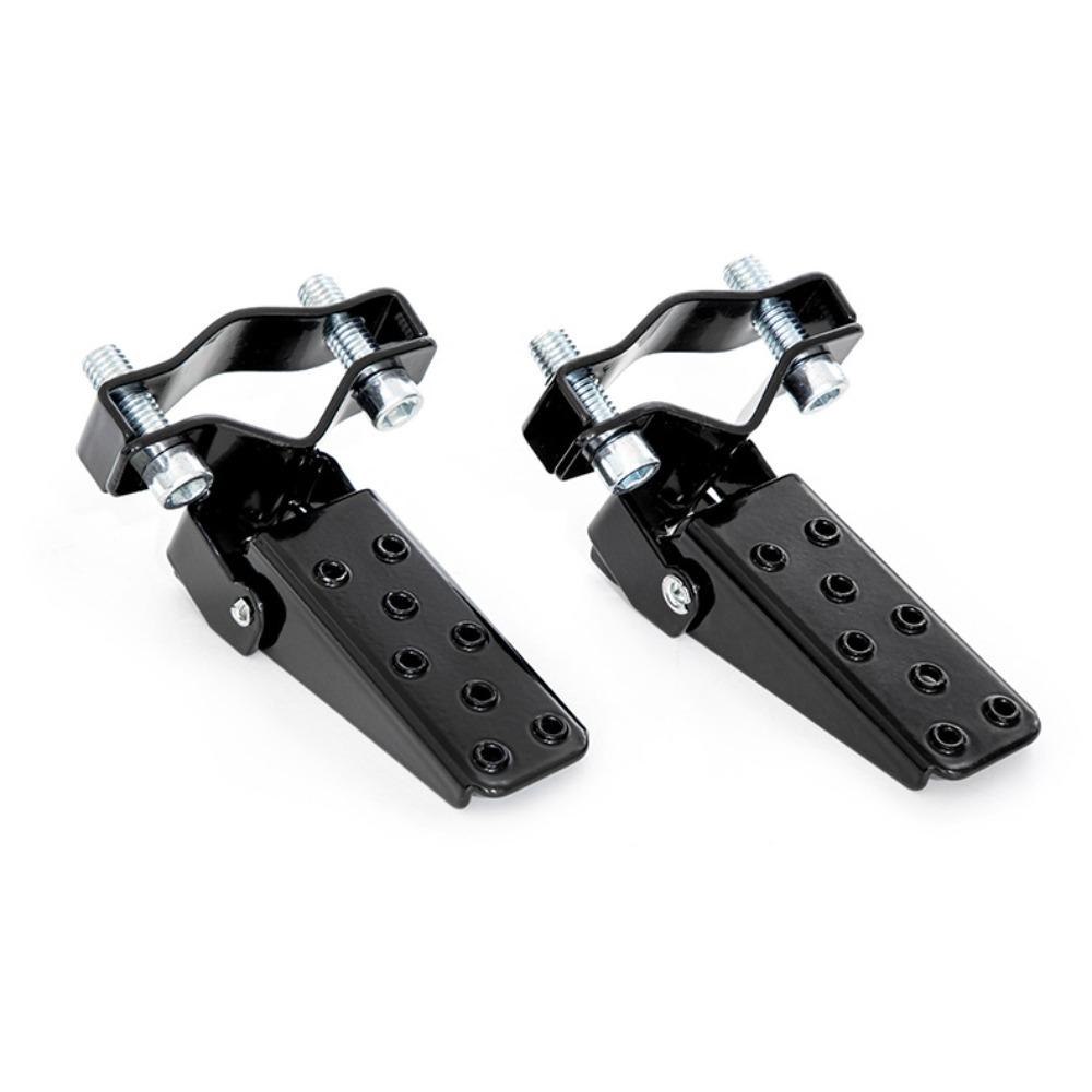 

1 Pair Shock-absorbing Foldable Foot Pegs Modified Parts Foot Step Motorcycle чёрный