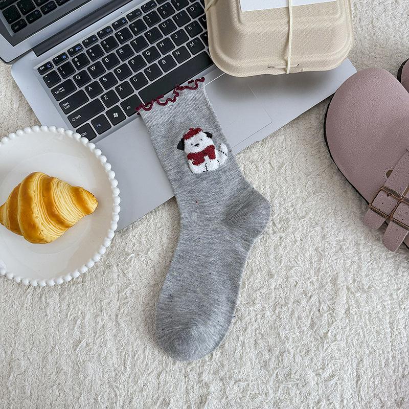 Cartoon Socks, Small Animals, Fungus, Trimmed Socks, Cute Ideas, Gauze Piles, Socks, Cotton Socks