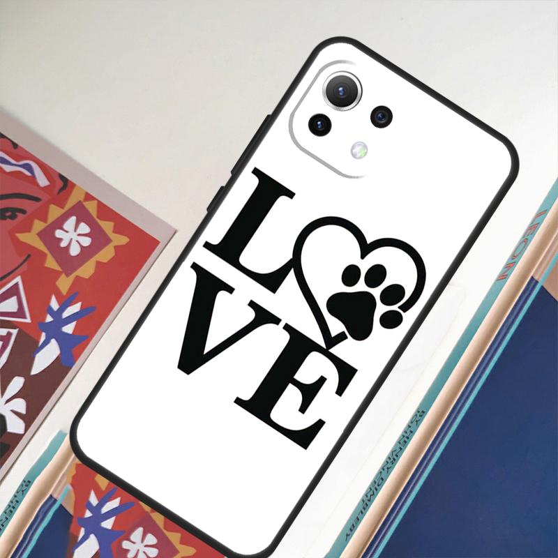 

Чехол Лапка собаки для Xiaomi 13 Pro 11T 12T Pro 11 12 Lite Чехол для POCO F5 X5 X4 X3 Pro F4 GT F3 M5 POCO F3