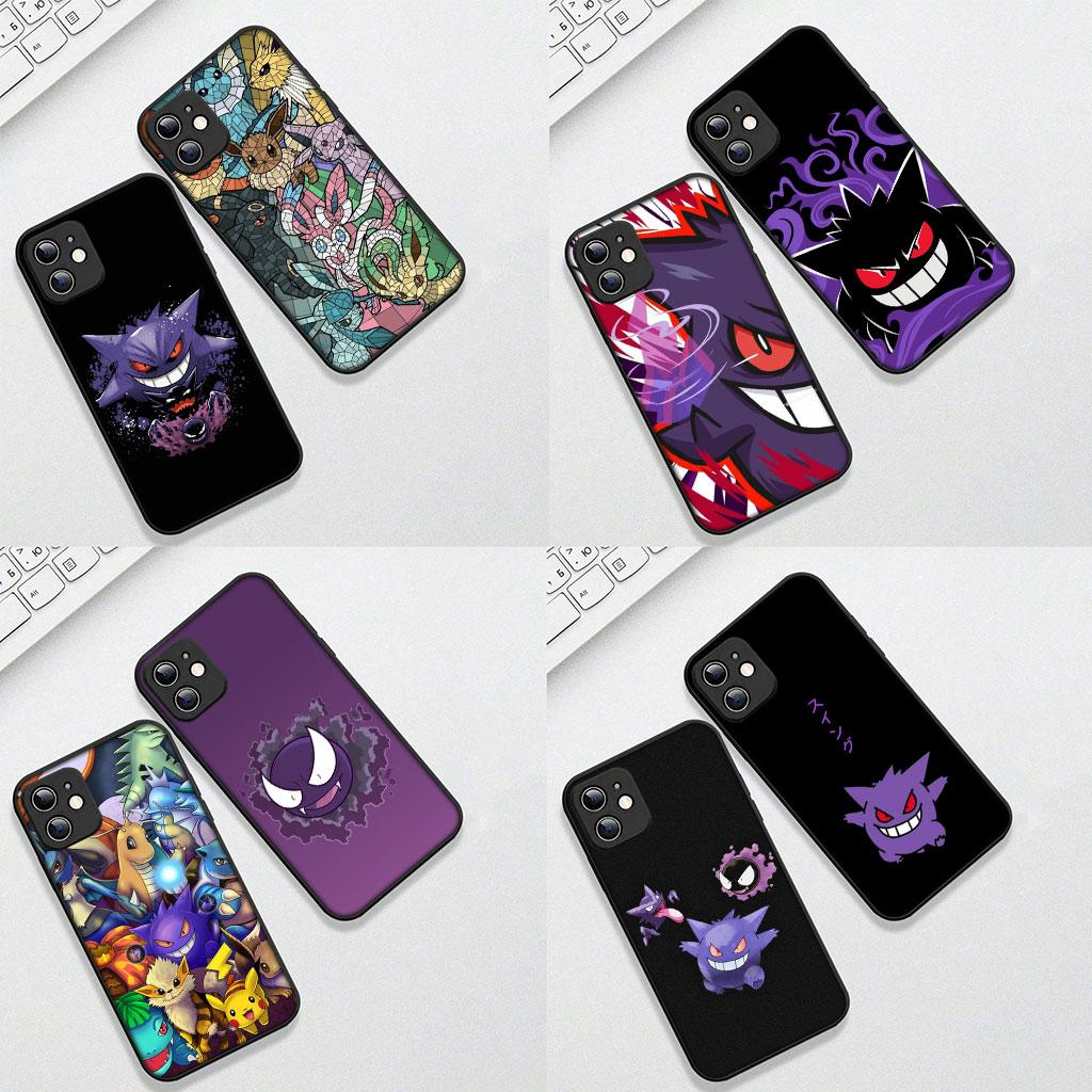 Silicone Cover for Xiaomi Redmi Note 12 11 10 Pro 10A 10C 12C 14C A4 Note12 5G Phone Case P-Pokemons GO-Gengars P-Pikachus