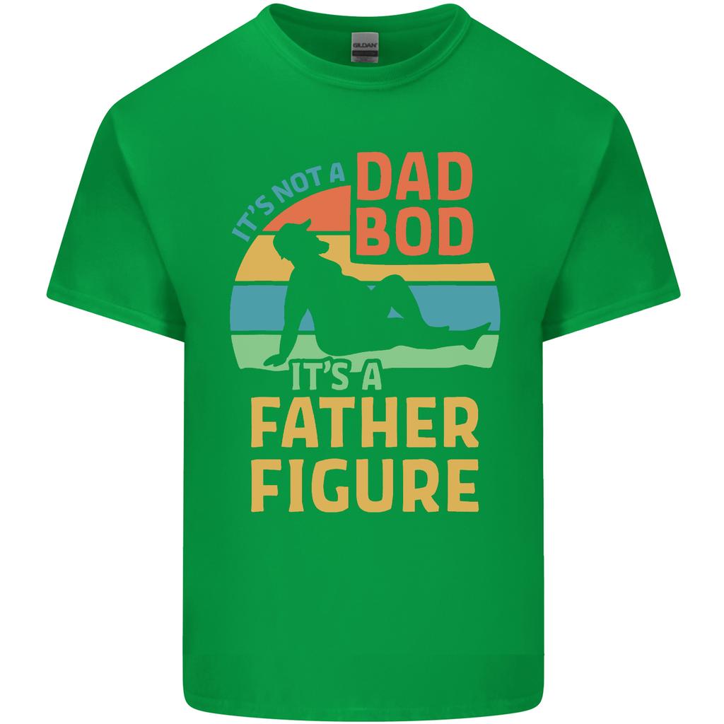 Fathers Day Dad Bod Its a Father Figure Unisexs Light Cotton TShirt