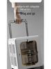 Foldable Large-Capacity Pet Luggage: Detachable Pull-Rod Box for Cats and Small Dogs
