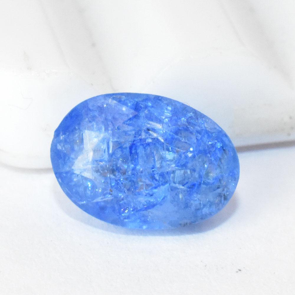 

Natural Blue Sapphire 2.85ct Oval Cut Best Quality Certified Loose Gemstone 9.3 mm approx. синій