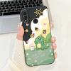 For Tecno Camon 11 Pro Case CF8 Cover Aesthetic Painted Shockproof Silicone Bumper Back Cover For Tecno Camon 11 CF7 CF7k Fundas
