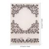 DIY Embossing Template Plates - Plastic Texture Stamps for Paper Craft, Leather & Clay DIY Scrapbooking Craft