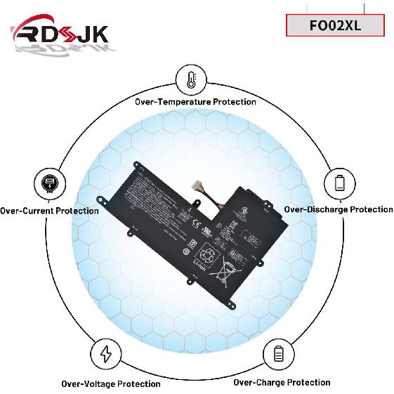 FO02XL L97355-005 L97353-2D1 Laptop Battery for HP Chromebook 11A 11A-NA 11A-NA0001NI 11A-NA0002MU 11A-NA0002NI 11A-NA0010NR 11A-NA0030NR