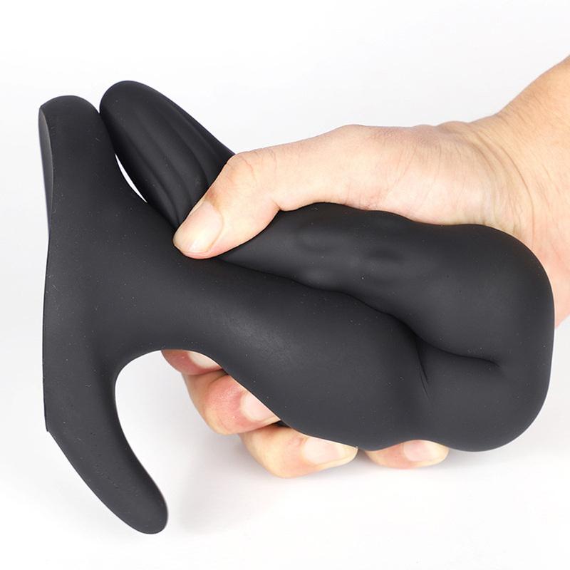 Huge Anal Plug Long Butt Plug Liquid Silicone Anal Beads Vaginal Anal Dildo For Women Men Gay Prostate Massage Soft Buttplug