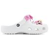 Crocs Classic clog Joylong SDS Cute Cartoon Casual Beach Hole Shoes Unisex White