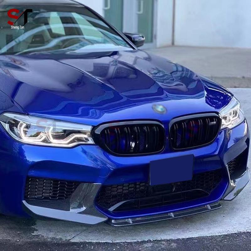 BMW M5 F90 Carbon Fiber Front Lip Spoiler & Decorative Diffuser