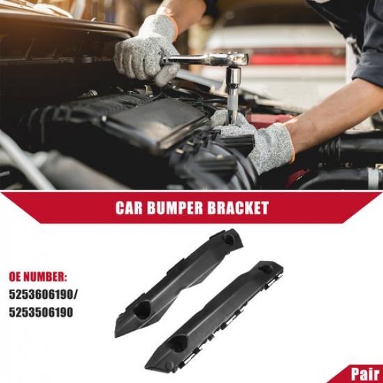 Pair No52536061905253506190 Front Bumper Bracket for Toyota Camry 2015-2017