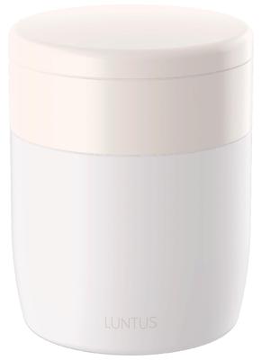 Asbel Prosta Stylowa Izolowana/Butelka na Zimną Zupę M z Łyżką 300ml Lawendowa SR300