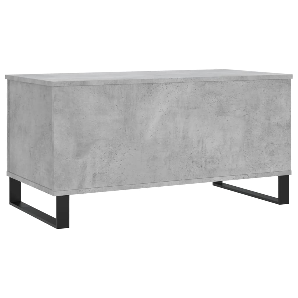  Coffee Table, Concrete Grey, 90x44.5x45 Cm