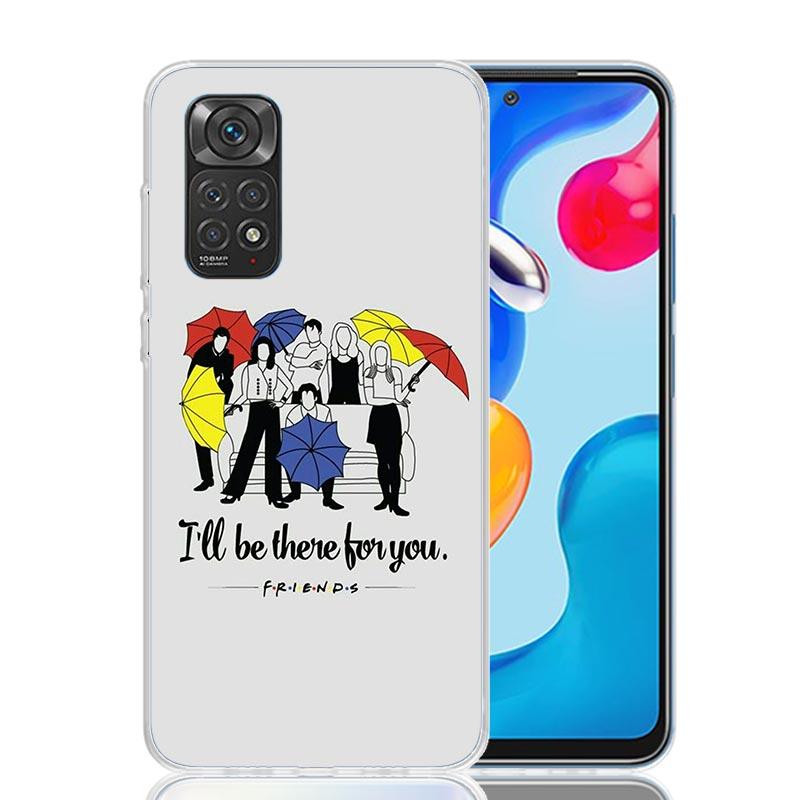 Friends Tv Show Funny Family Case Phone Cover for Xiaomi Redmi Note 14 13 12S 12 11S 11 11T 11E 10S 10 Pro Plus 5G Trend Fundas