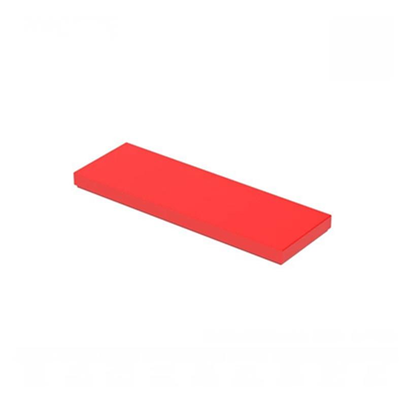 70 STÜCKE FLACHE FLIESE 2X6 Platte Kompatibel 69729 Platte Selbstverriegelnde Steine Bausteine Spielzeug Zubehör