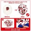 Red Black And White Balloon Garland Vaulted Birthday Party Balloon Baby Shower Bridal Wedding Circus Decoration
